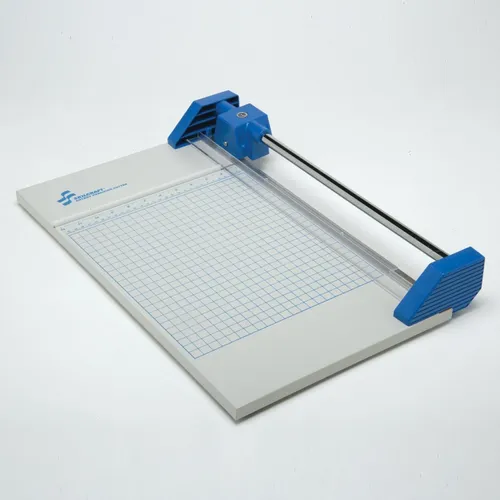 will the  109043 ROTARY PAPER CUTTER - GRAY, 37" W   cut 36" wide paper?  not sure what 37" base means in paper wid