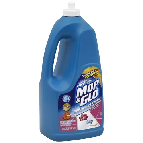 Mop & Glo One Step Mop/Glo Cleaner - 64 oz (4 lb) - Lemon ScentBottle - 1 Each - Tan Questions & Answers