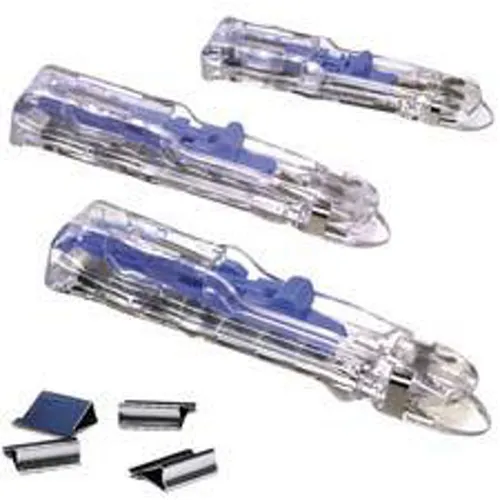 SKILCRAFT Clam Clip Hand Dispenser System - Small - 20 Sheet Capacity - 1 Each - Blue, Clear Questions & Answers