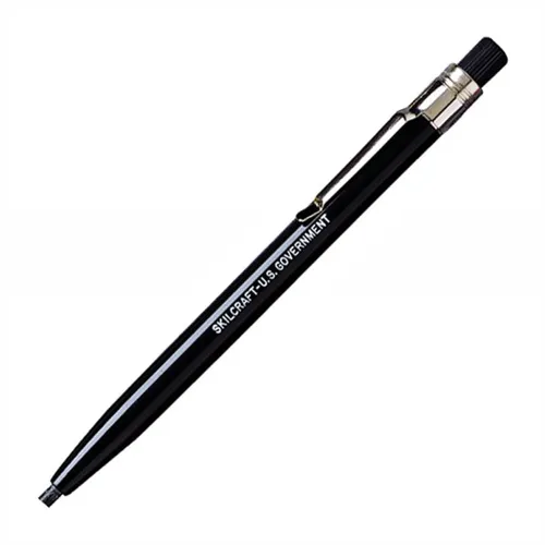 SKILCRAFT Twist Action Mechanical Pencil - 3 mm Lead Diameter - Refillable - Black Lead - Black Barr Questions & Answers