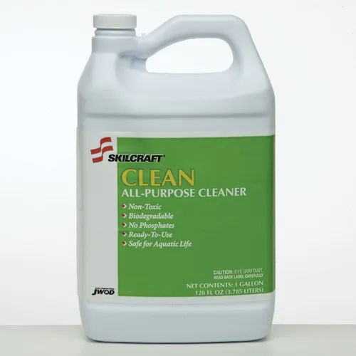 SKILCRAFT Clean All-Purpose Cleaner - 1 gal Bottle - Liquid Solution - 1 gal (128 fl oz) Questions & Answers