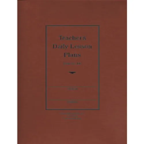 Will the Teachers Daily Lesson Planner (6 Period) ever be available?  It says it is in stock