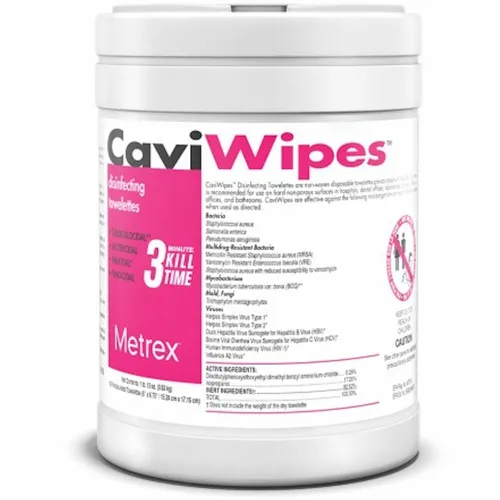 How do I find the MSDS for Metrex Cavi Wipes?