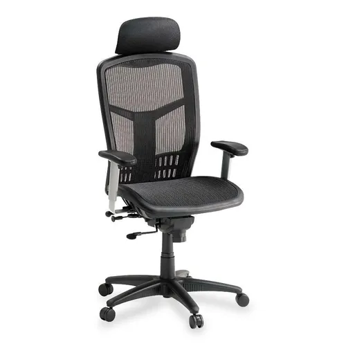 ErgoMesh Series Mesh High-Back Office Chair, Black Mesh Seat, Mesh Back, Plastic, Steel Frame, Black, 1 Each Questions & Answers