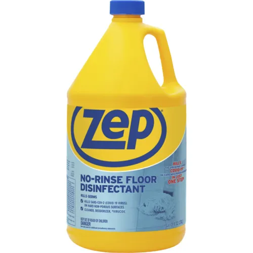 How to use Zep no rinse floor disinfectant?