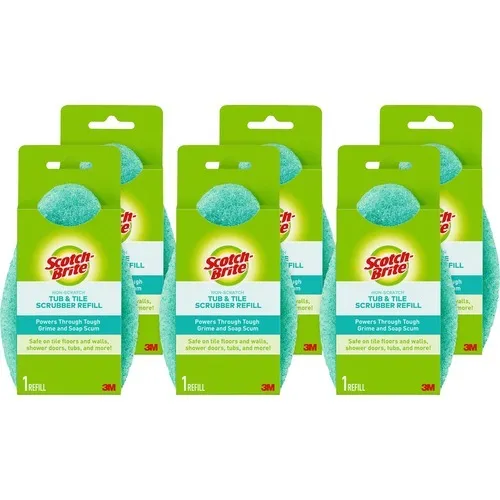 Bath Scrubber Refills, 6 / Carton Questions & Answers