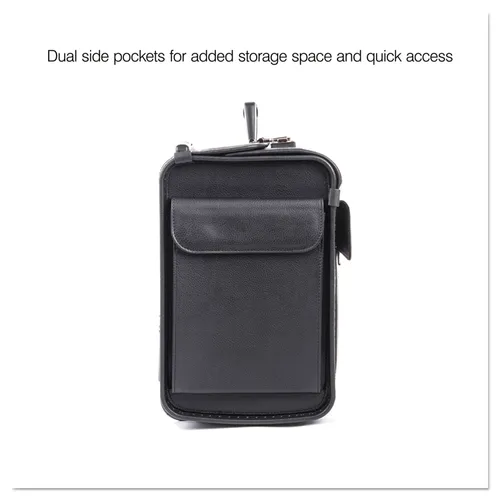 Catalog Case on Wheels, Fits Devices Up to 17.3", Koskin, 19 x 9 x 15.5, Black Questions & Answers