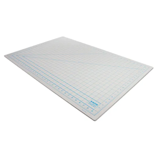 Self-Healing Cutting Mat, Nonslip Bottom, 1" Grid, 24 x 36, Gray Questions & Answers