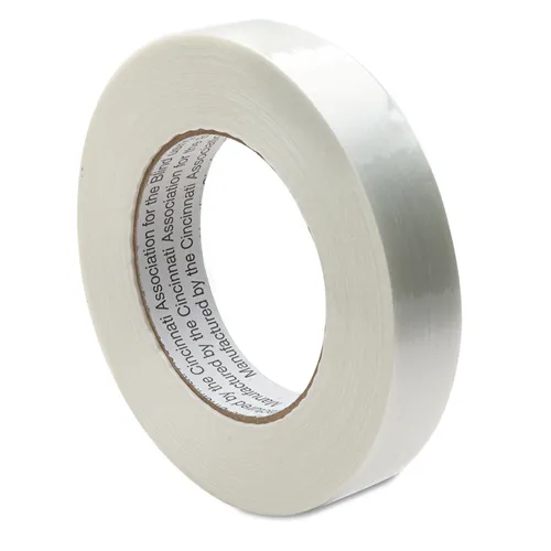 7510005824772, SKILCRAFT Filament/Strapping Tape, 3" Core, 1" x 60 yds, White Questions & Answers