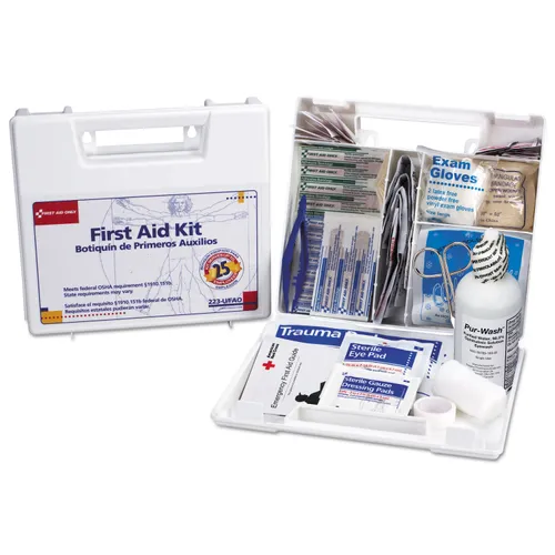 Bulk First Aid Kit For 25 People, 107-Pieces, Osha Compliant, Plastic Case Questions & Answers