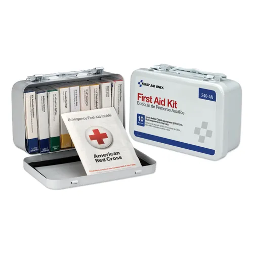 Can you please provide me with a product detail list for the First Aid Only unitized kit for 10 people?