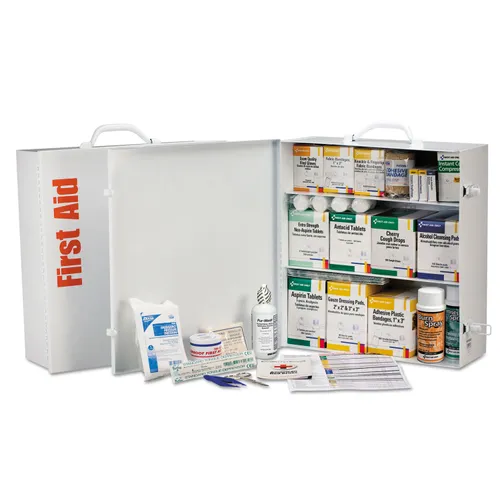 Can you please provide me with a product detail list for the First Aid Only 3 Shelf Industrial First Aid Station?