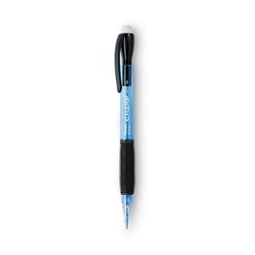 Champ Mechanical Pencil, 0.7 mm, HB (#2), Black Lead, Blue Barrel, Dozen Questions & Answers