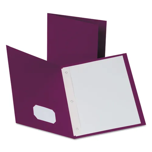 Do you have the 2 pocket folders with fasteners in vinyl also