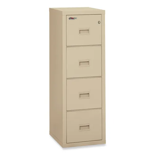 Compact Turtle Insulated Vertical File, 1-Hour Fire Protection, 4 Legal/Letter File Drawer, Parchment, 17.75 x 22.13 x 52.75 Questions & Answers