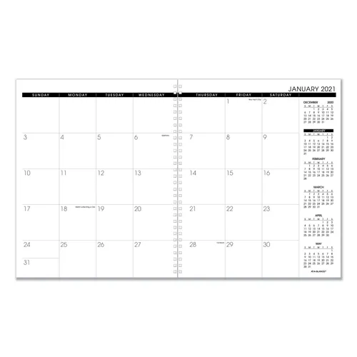 Monthly Planner Refill, 11 x 9, White, 2021 Questions & Answers