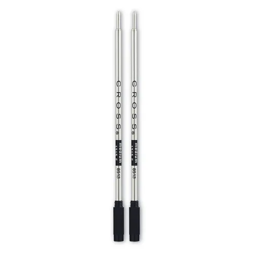 Refills for Cross Ballpoint Pens, Medium Conical Tip, Black Ink, 2/Pack Questions & Answers