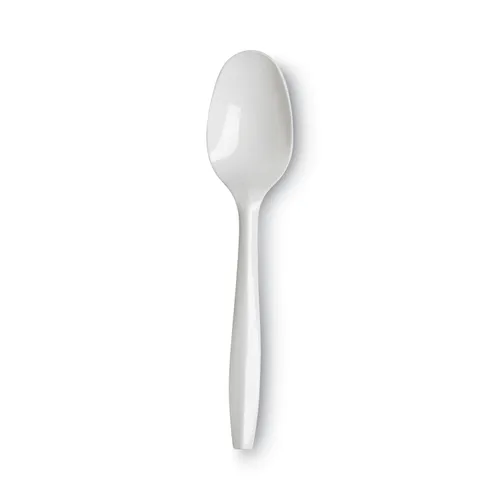 Plastic Cutlery, Mediumweight Teaspoons, White, 1,000/Carton Questions & Answers