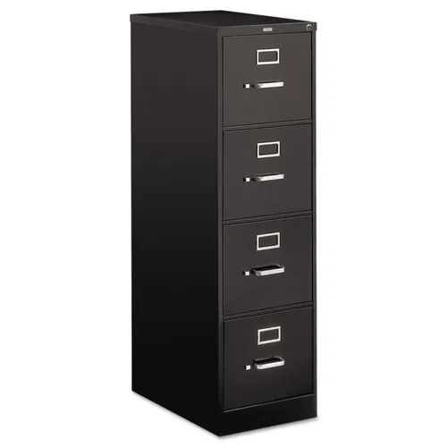 510 Series Vertical File, 4 Letter-Size File Drawers, Black, 15" x 25" x 52" Questions & Answers