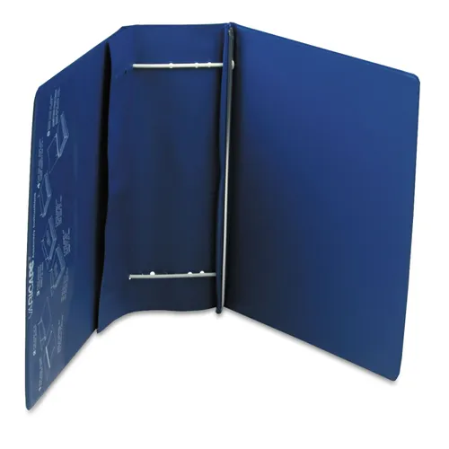 VariCap Expandable Binder, 2 Posts, 6" Capacity, 11 x 8.5, Blue Questions & Answers