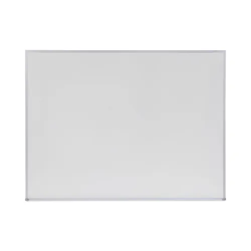 Melamine Dry Erase Board with Aluminum Frame, 48 x 36, White Surface, Anodized Aluminum Frame Questions & Answers