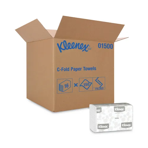 C-Fold Paper Towels, 1-Ply, 10.13 x 13.15, White, 150/Pack, 16 Packs/Carton Questions & Answers