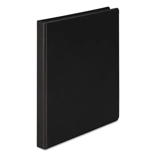 368 Basic Round Ring Binder, 3 Rings, 0.5" Capacity, 11 x 8.5, Black Questions & Answers