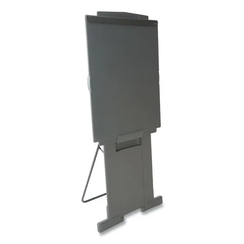 Duramax Portable Presentation Easel, Adjusts 39" to 72" High, Plastic, Gray Questions & Answers