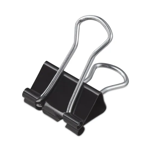 Binder Clips, Small, Black/Silver, 12/Box Questions & Answers