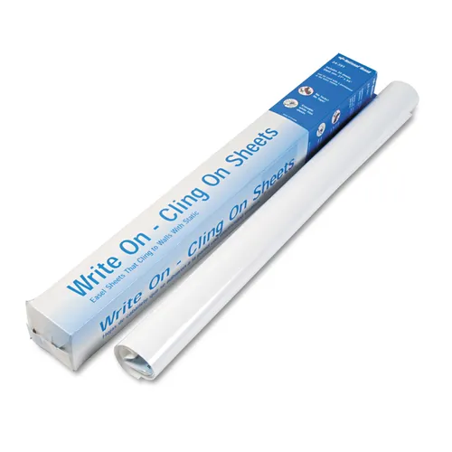 Write On-Cling On Easel Pad, Unruled, 27 x 34, White, 35 Sheets Questions & Answers