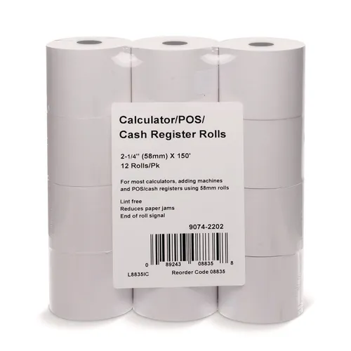 What is the diameter and  inside core size on these rolls