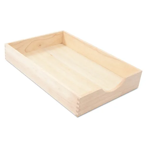 HARDWOOD STACKABLE DESK TRAYS, 1 SECTION, LEGAL SIZE FILES, 8.5" X 14" X 2.25", OAK Questions & Answers