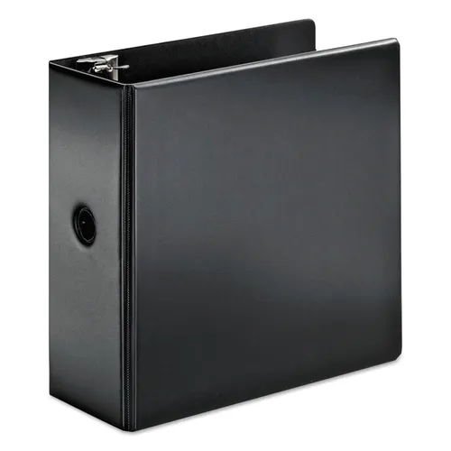 SuperStrength Locking Slant-D Ring Binder, 3 Rings, 5" Capacity, 11 x 8.5, Black Questions & Answers