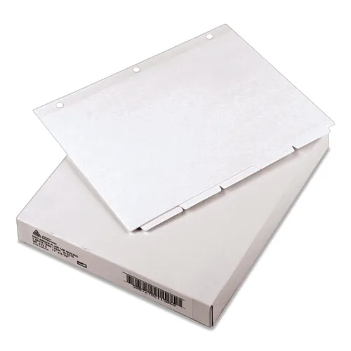 Write and Erase Plain-Tab Paper Dividers, 5-Tab, 11 x 8.5, White, 36 Sets Questions & Answers