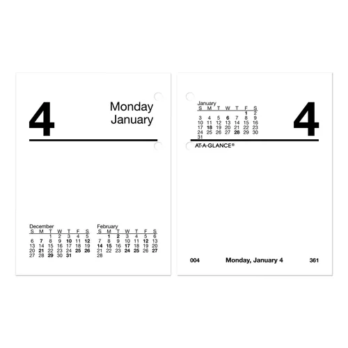 Compact Desk Calendar Refill, 3 x 3.75, White Sheets, 12-Month (Jan to Dec): 2025 Questions & Answers