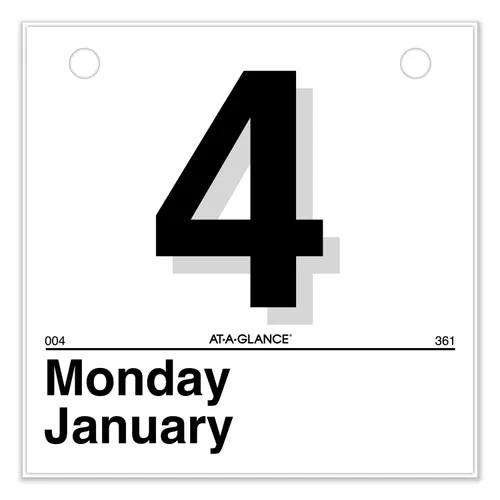 Today Is Daily Wall Calendar Refill, 6 x 6, White Sheets, 12-Month (Jan to Dec): 2025 Questions & Answers