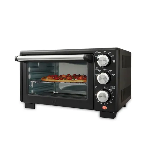 Convection Toaster Oven, 4-Slice, 16.8 x 13.1 x 9, Matte Black Questions & Answers