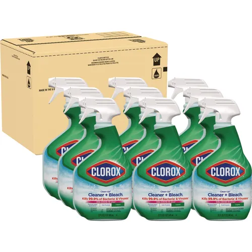 Clean-Up Cleaner + Bleach, Original, 32 oz Spray Bottle, 9/Carton Questions & Answers