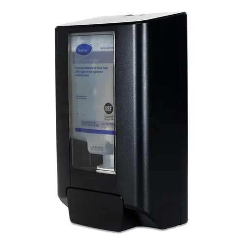 IntelliCare Dispenser II, 1.3 L, 9.06 x 19.45 x 11.22, Black, 6/Carton Questions & Answers