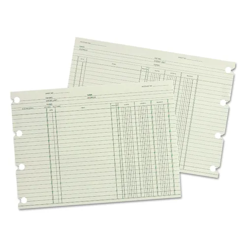 Accounting, 9.25 x 11.88, Green, Loose Sheet, 100/Pack Questions & Answers