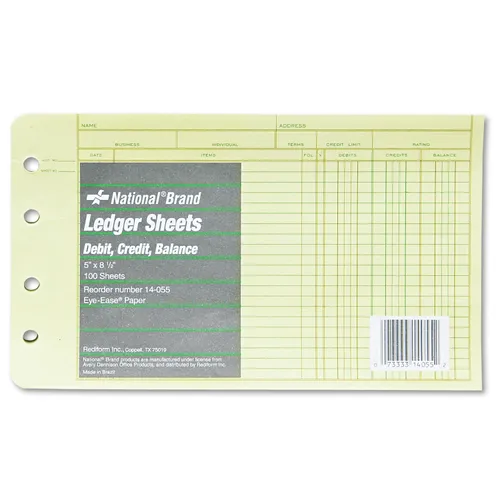 Four-Ring Binder Refill Sheets, 5 x 8.5, Green, 100/Pack Questions & Answers