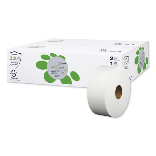 BioTech Toilet Tissue, Septic Safe, 2-Ply, White, 3.3" x 700 ft, 12 Rolls/Carton Questions & Answers