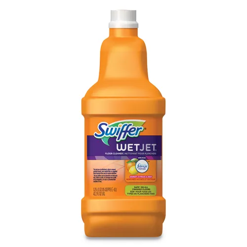 WetJet System Cleaning-Solution Refill, Citrus Scent, 1.25 L Bottle Questions & Answers