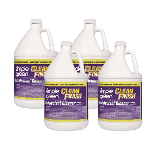 Clean Finish Disinfectant Cleaner, Herbal, 1 gal Bottle, 4/Carton Questions & Answers