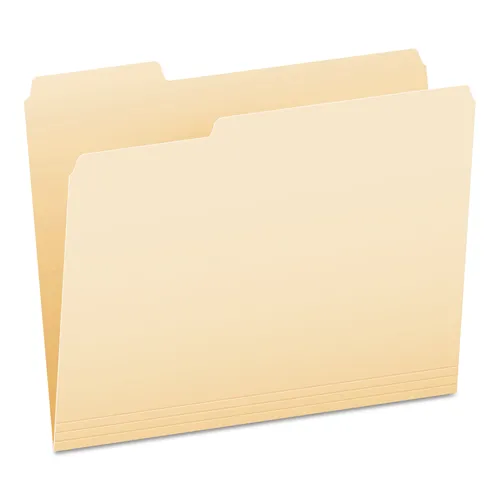 Manila File Folders, 1/3-Cut Tabs: Left Position, Letter Size, 0.75" Expansion, Manila, 100/Box Questions & Answers