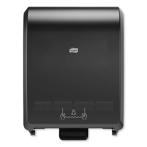 Mechanical Hand Towel Roll Dispenser, H71 System, 12.32 x 9.32 x 15.95, Black Questions & Answers