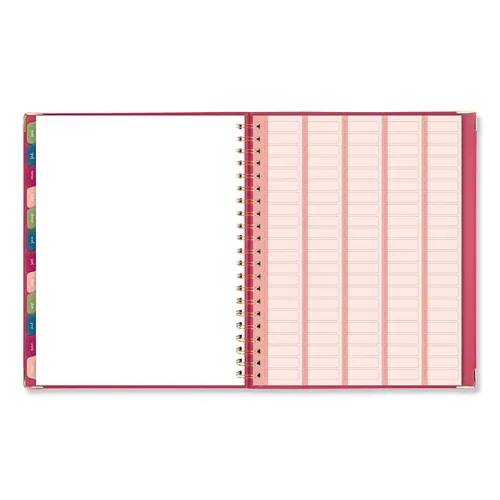 Harmony Weekly/Monthly Hardcover Planner, 11 x 8.5, Berry Cover, 13-Month (Jan to Jan): 2023 to 2024 Questions & Answers