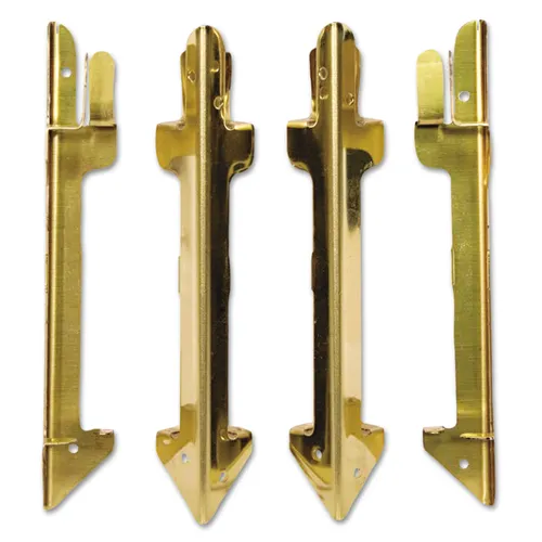 What are the dimensions of the brass hardware ?