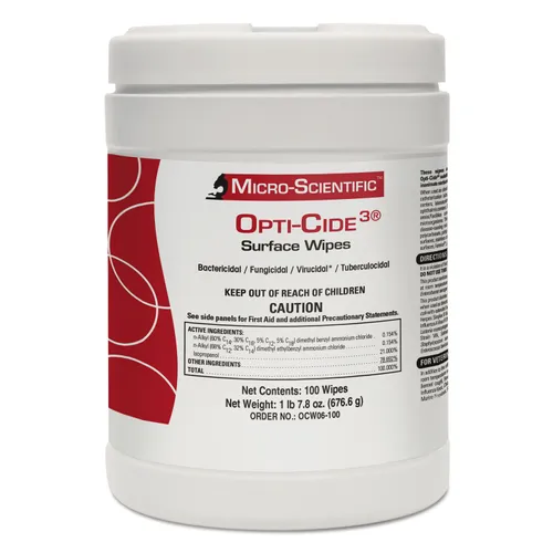 Disinfectant Surface Wipes, Alcohol, 10" x 6", Blue, 100/Tub, 600/Carton Questions & Answers