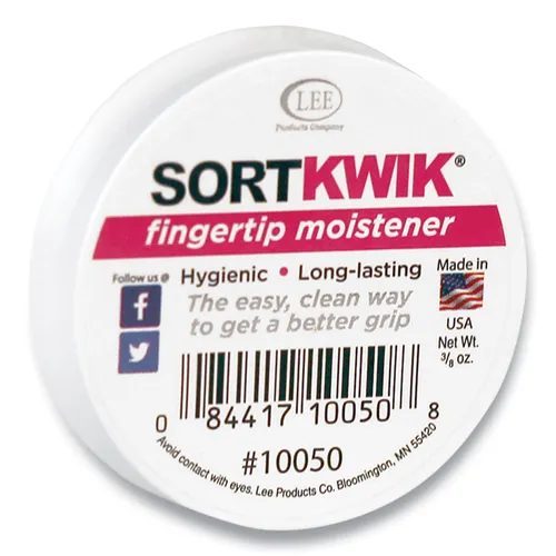 Sortkwik Fingertip Moisteners, 0.38 oz, Pink Questions & Answers